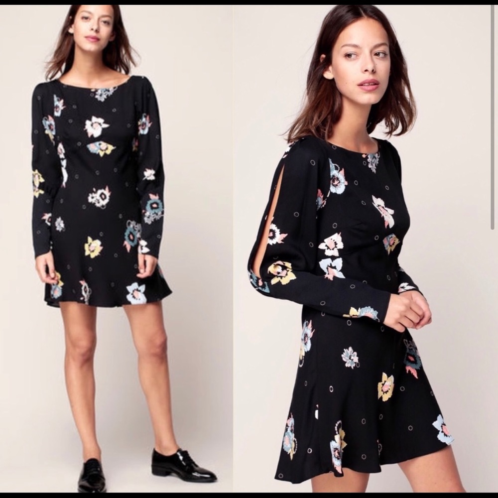 Free People Floral Mini Dress